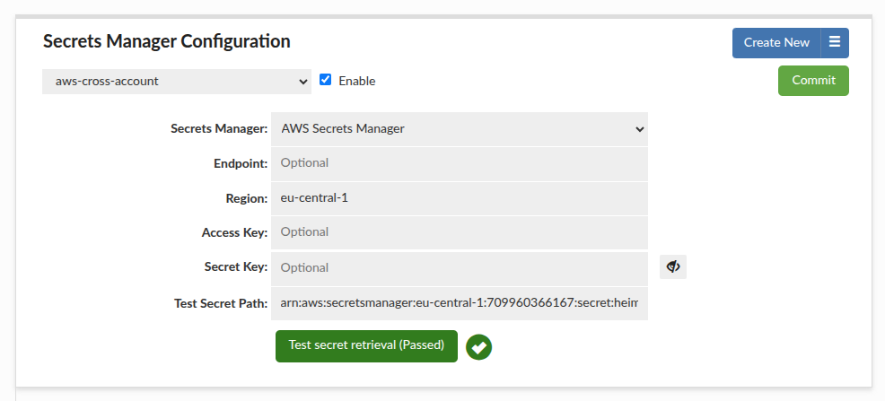 AWS Secrets Manager Cross Account IAM+KMS Test